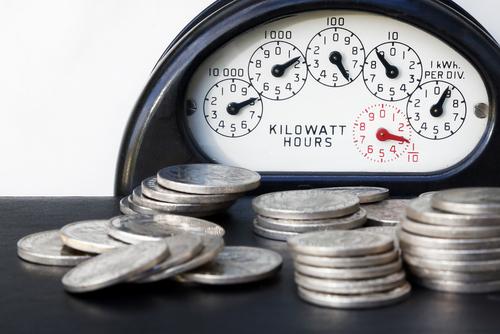 kilowatt hours en geld