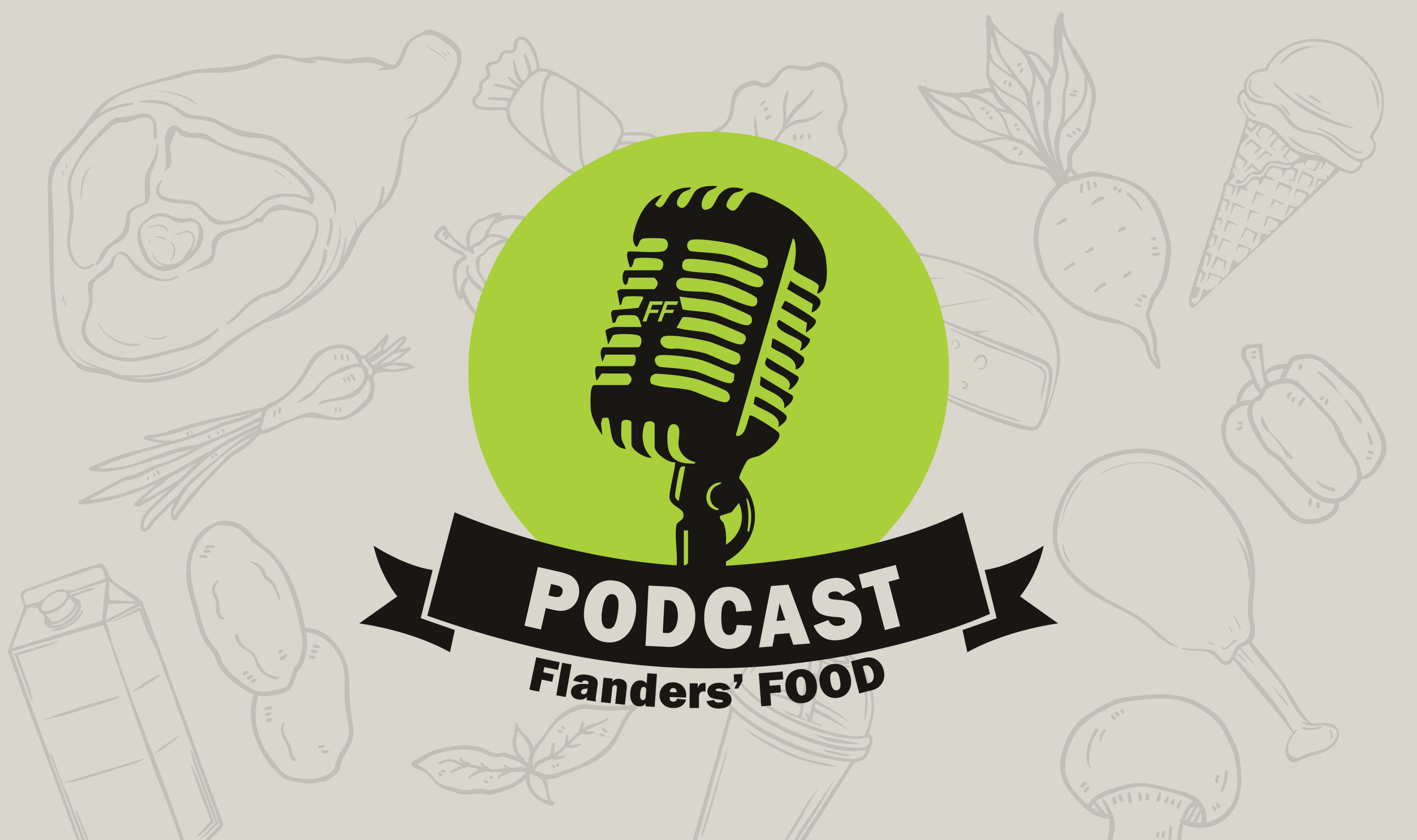 Banner Flanders' FOOD podcast